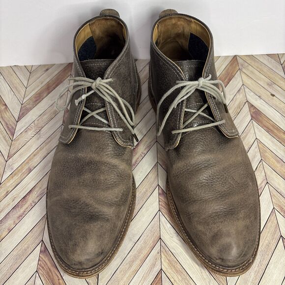 J Shoes Brown Leather Chukka BootMens sz 11 Lace-up  Handcrafted main image 6